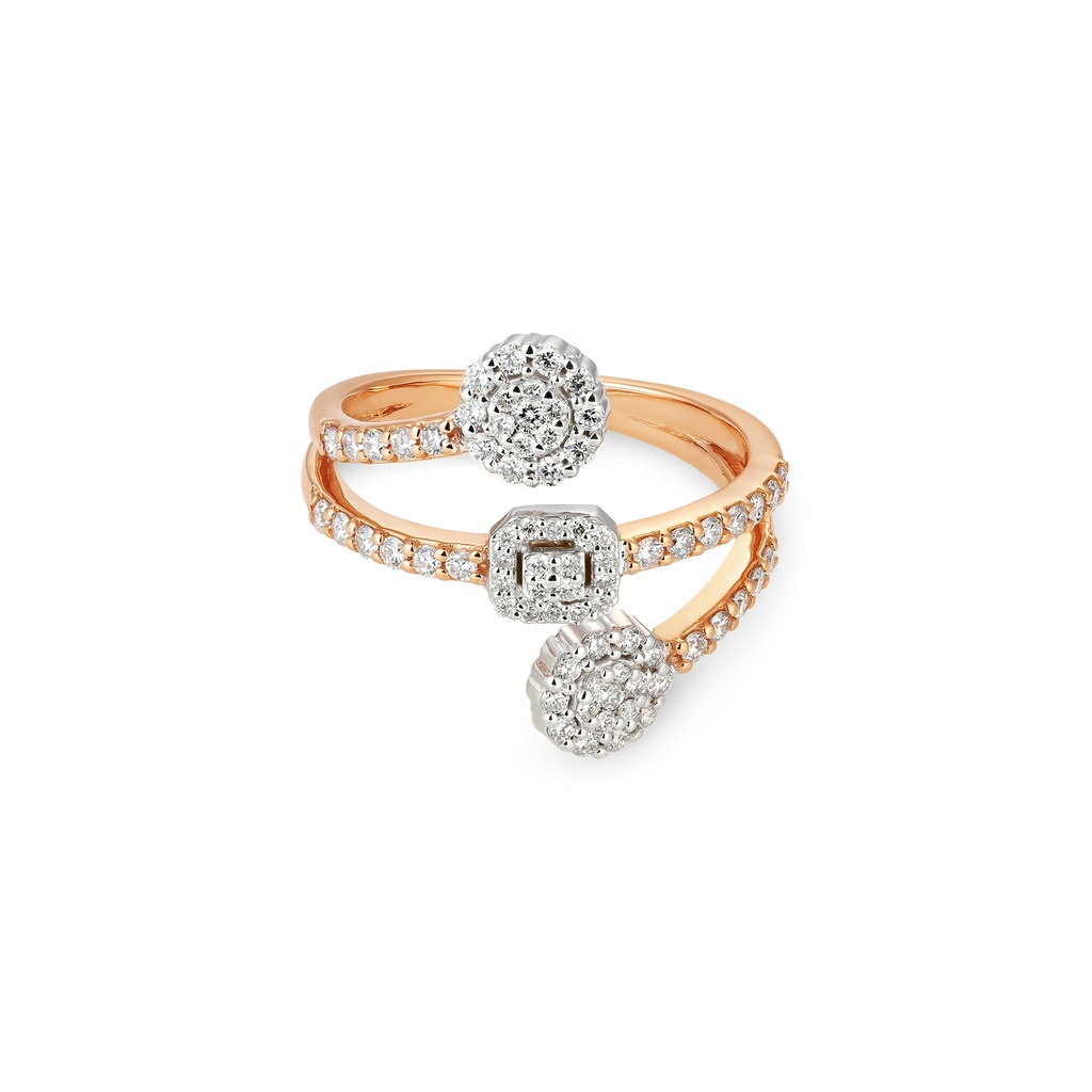 Trinity Unison Diamond Ring