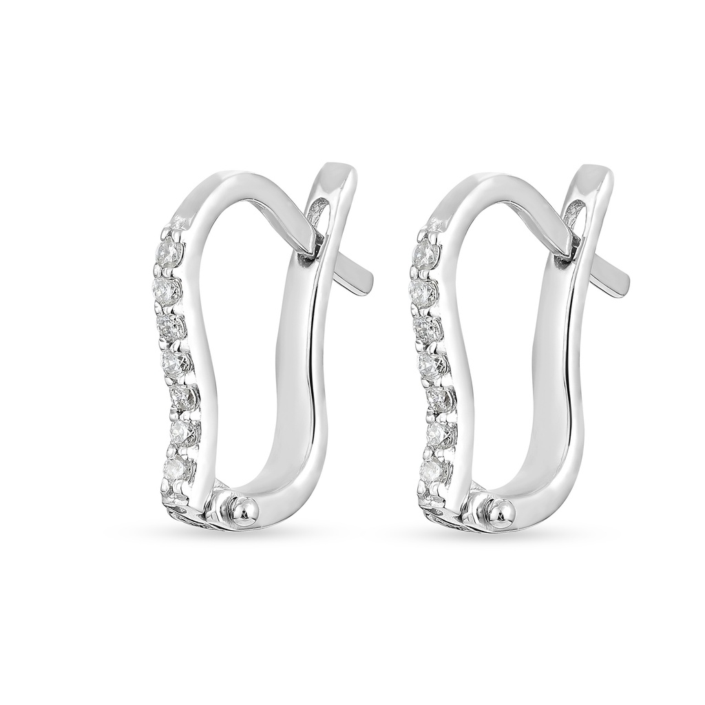 Miracle Diamond Hoop Earrings