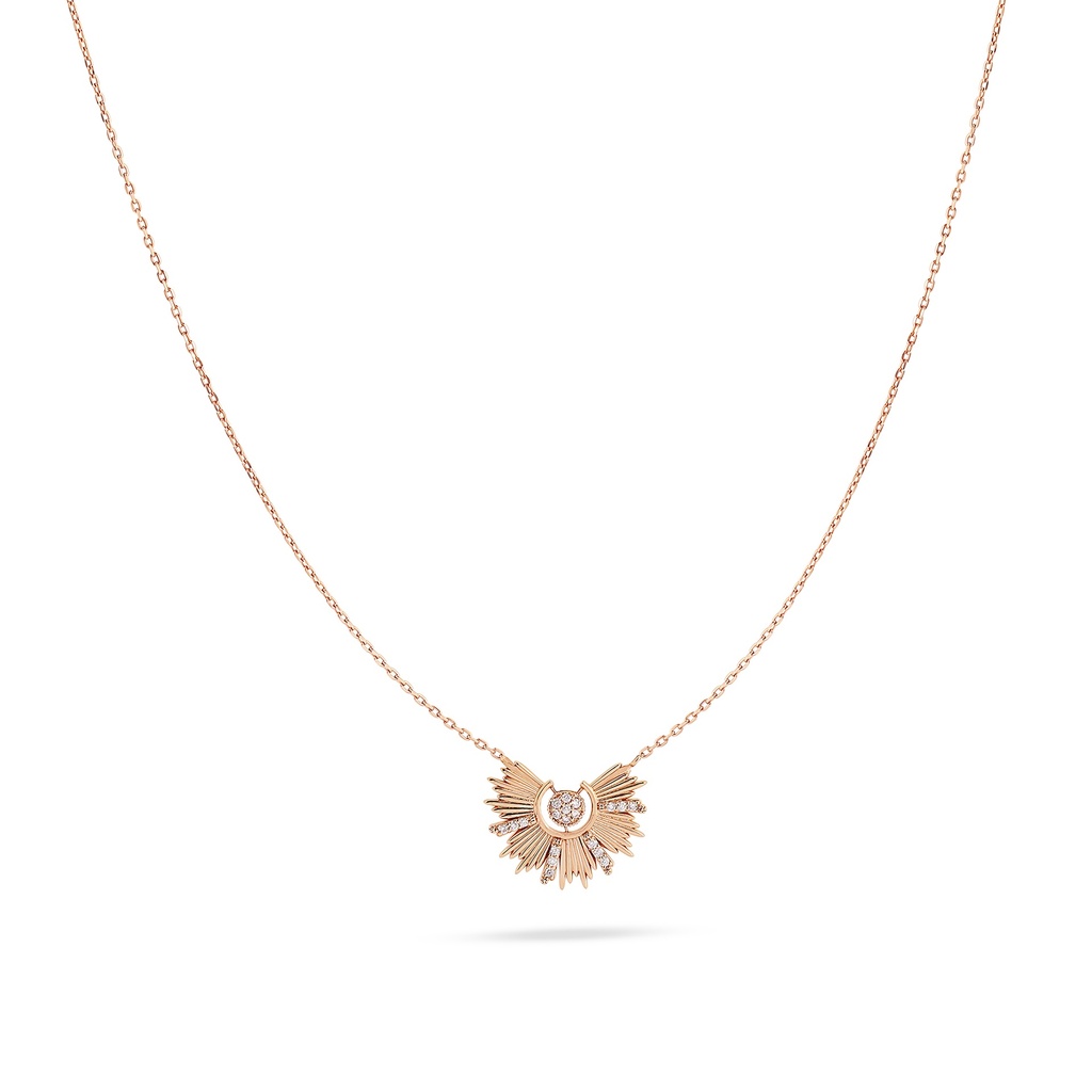 Sunny Vibes Diamond Pendant Necklace