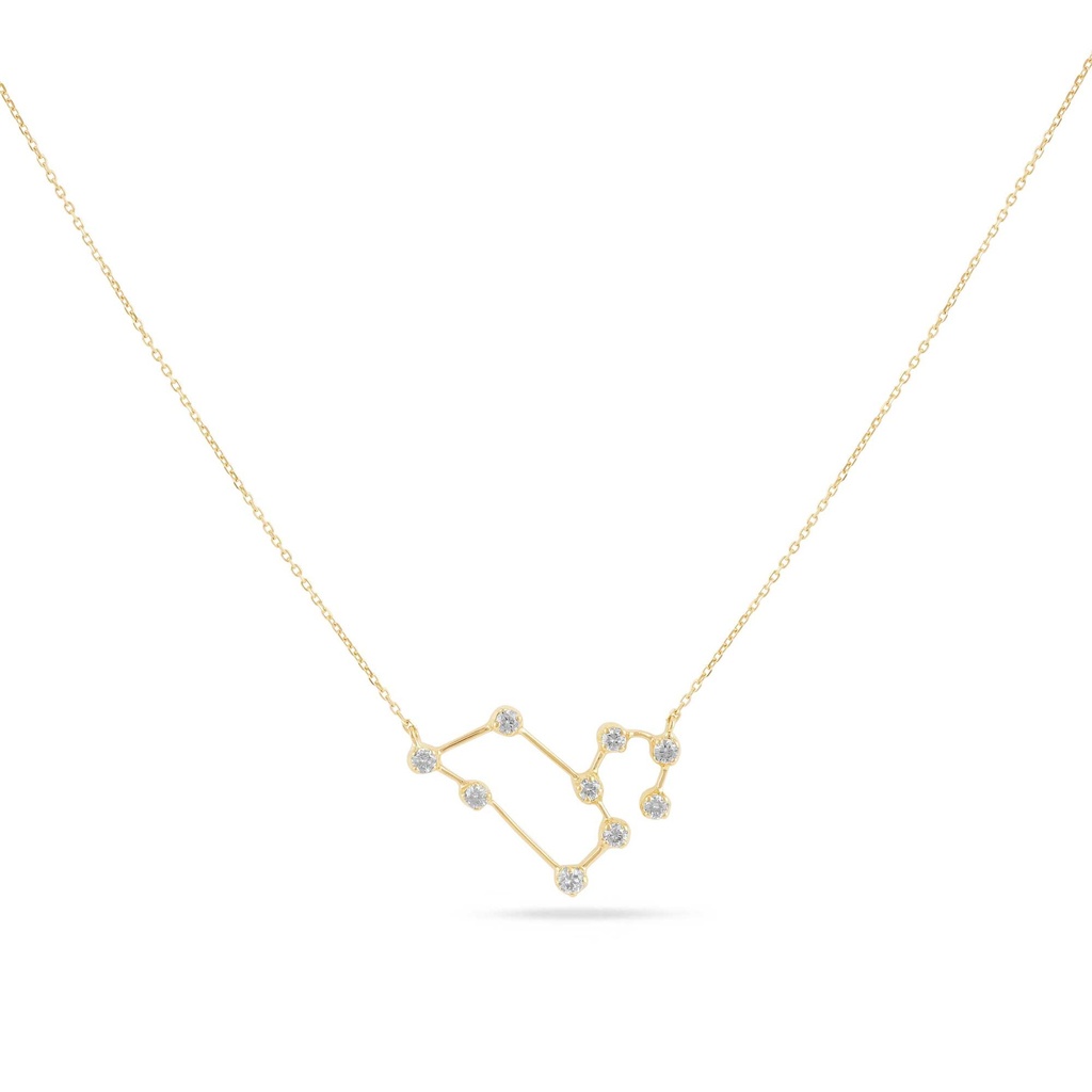 Zodiac Leo Diamond Necklace 