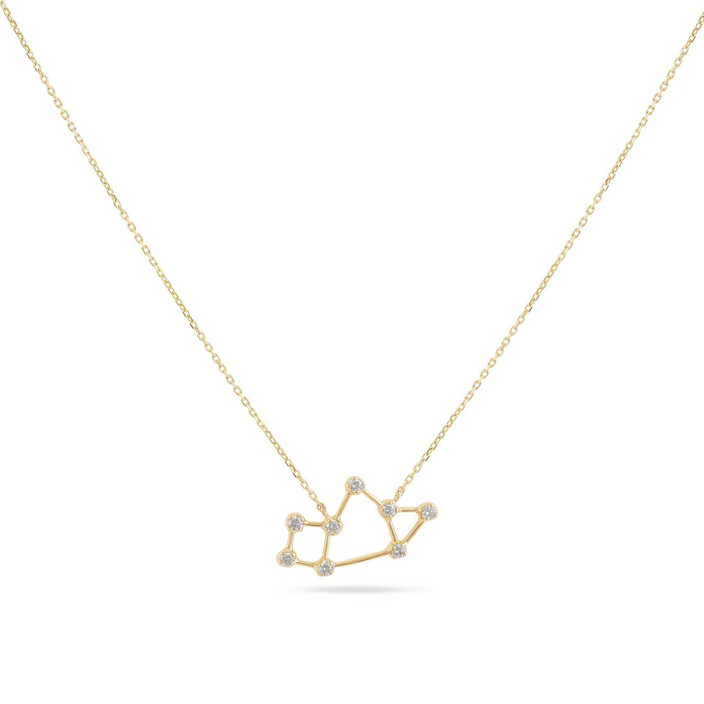Zodiac Sagittarius Diamond Necklace 
