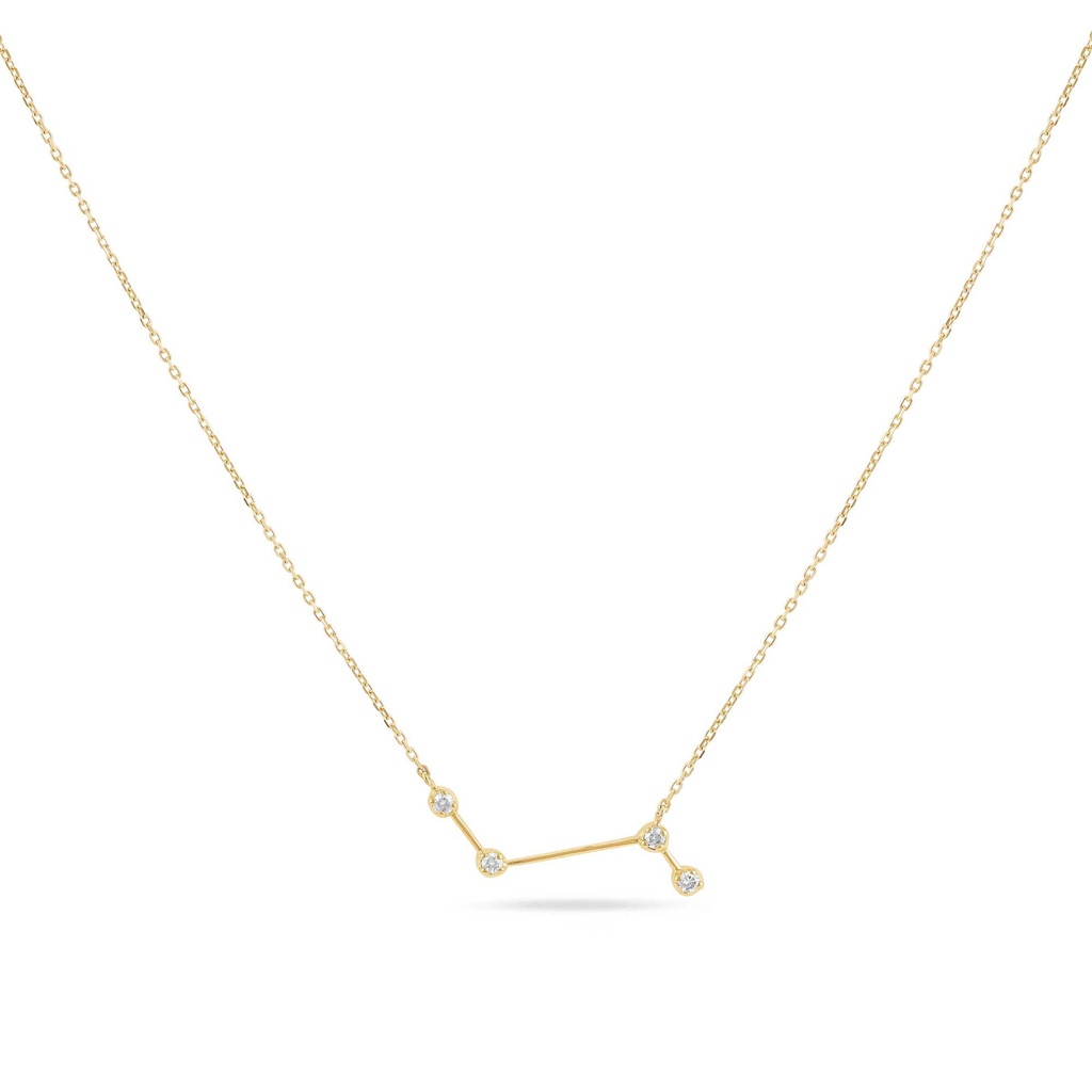 Zodiac Aries Diamond Necklace 