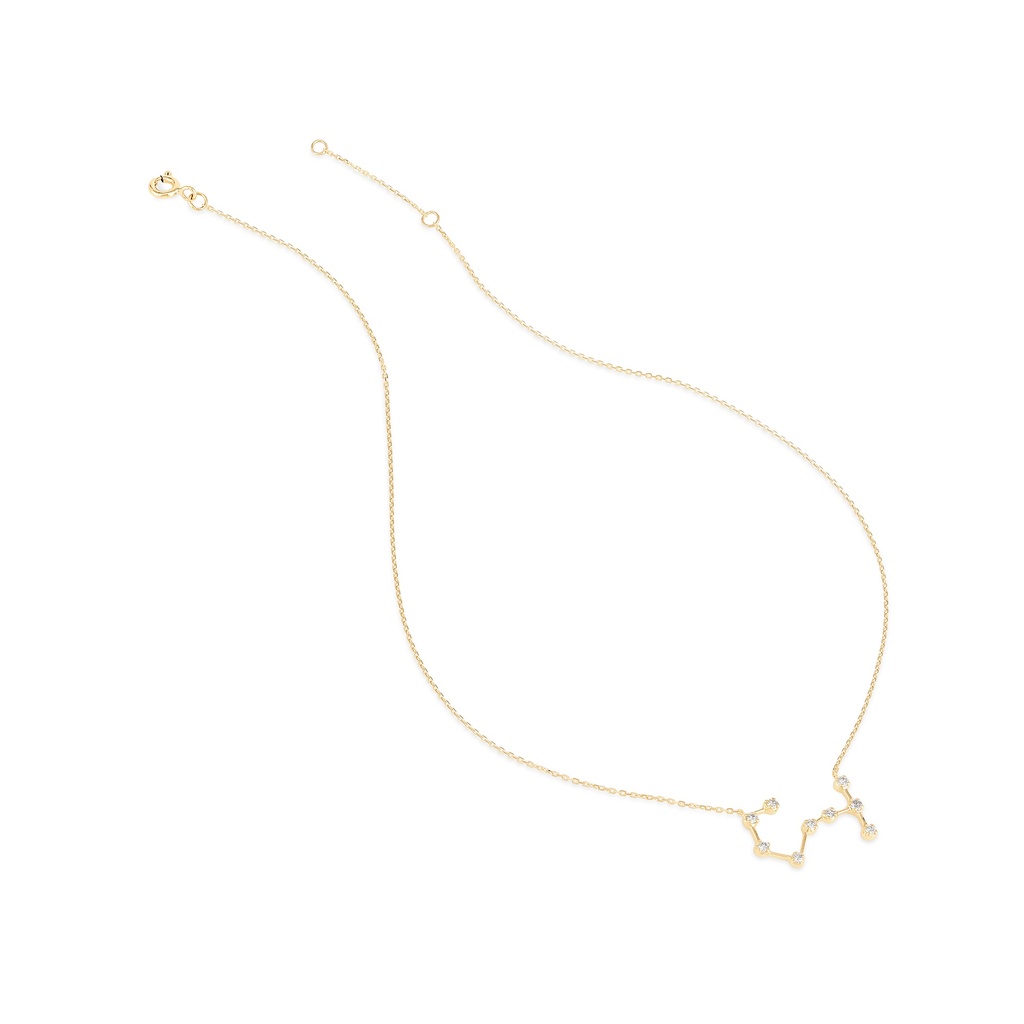 Zodiac Scorpio Diamond Necklace 