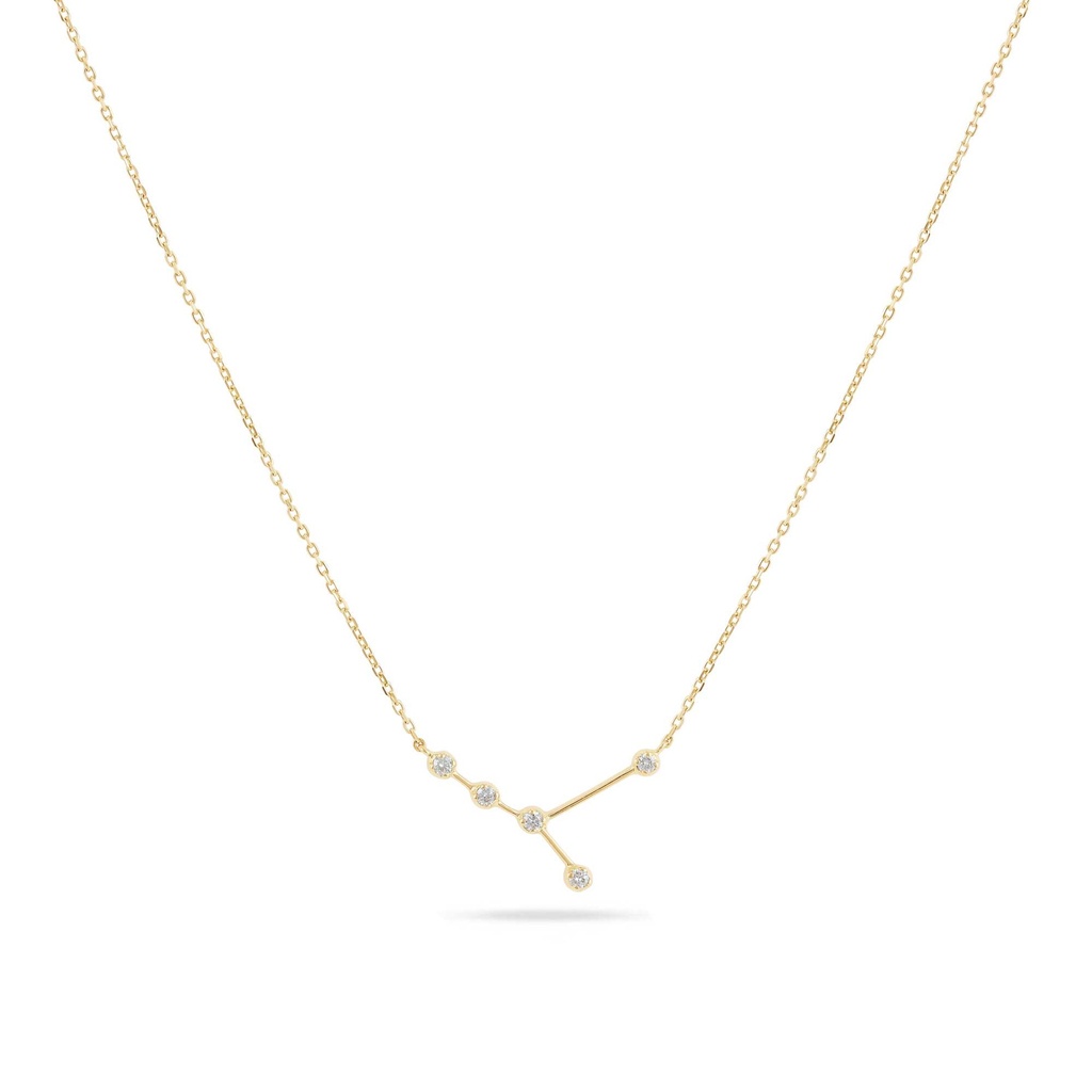 Zodiac Cancer Diamond Necklace 
