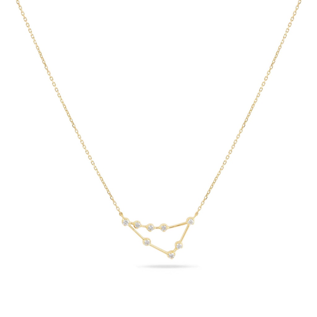 Zodiac Capricorn Diamond Necklace
