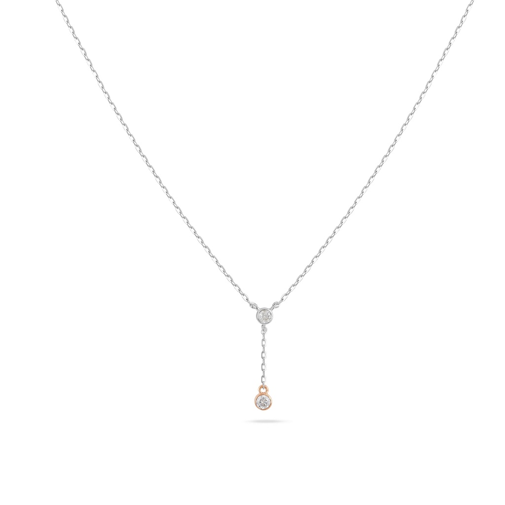 Classic Drop Diamond Necklace